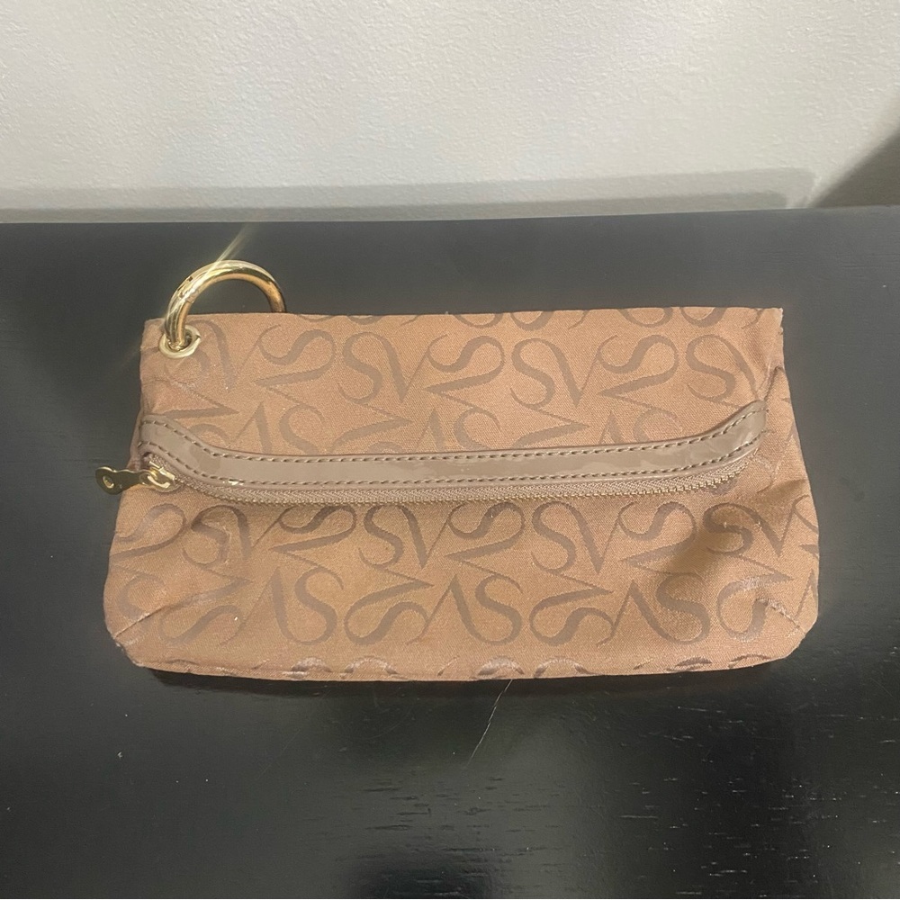 Simply-Vera by Vera Wang Bag Brown Foldable Zipper Wristlet